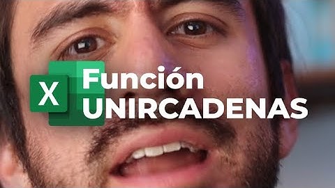 ¿Conoces la función =UNIRCADENAS en #Excel? 🤔