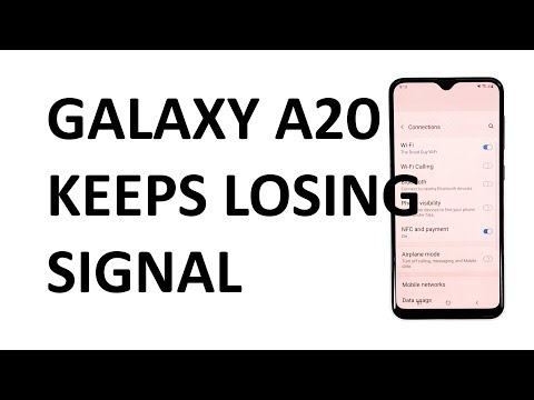 Samsung Galaxy A20 keeps losing signal. Here’s the fix.