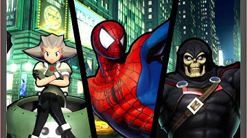 ULTIMATE MARVEL VS. CAPCOM 3 Spiderman,Taskmaster,Tron Requested Gameplay