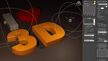 3D Logo Design using Autodesk 3ds Max Part 9