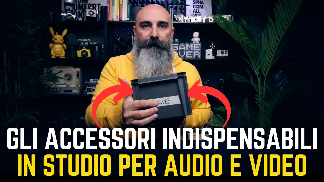 Accessori (per Audio e Video) indispensabili per il mio studio