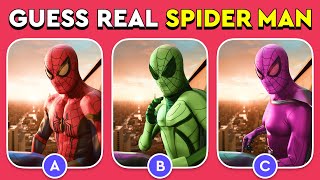 Guess the Real Superheroes - Marvel / DC Challenge | 25 Ultimate Levels Quiz