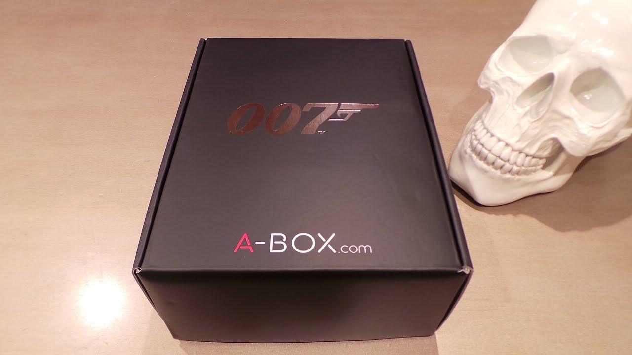 James Bond 007 Limited Edition A-BOX (Unboxing + Review)