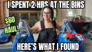What I Found at the Romeoville Bins for $60 in 2 Hours to Resell on eBay & Poshmark for PROFIT