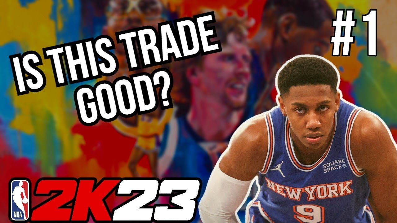 NBA 2K23 - Online MyLeague #1 - Trades & First Game! - YouTube