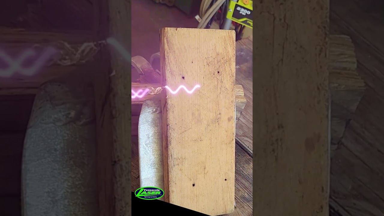 Laser Cleaning Wood