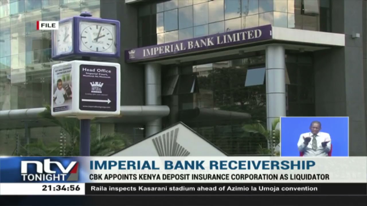 CBK appoints deposit insurance corporation as liquidation YouTube