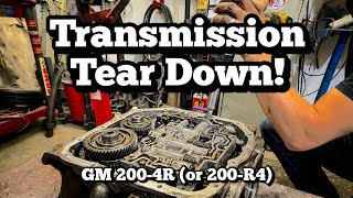GM 200-4r Automatic Transmission tear down | I have NEVER taken one apart before