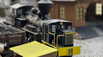 G Scale Bachmann Shay Running
