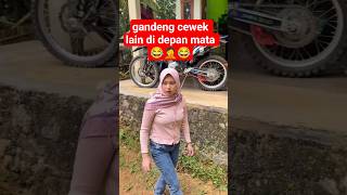 gandeng cewek lain di depan mata😂#shorts #comedy #reaction #shortvideo #bajjel27rchannel #viralvideo