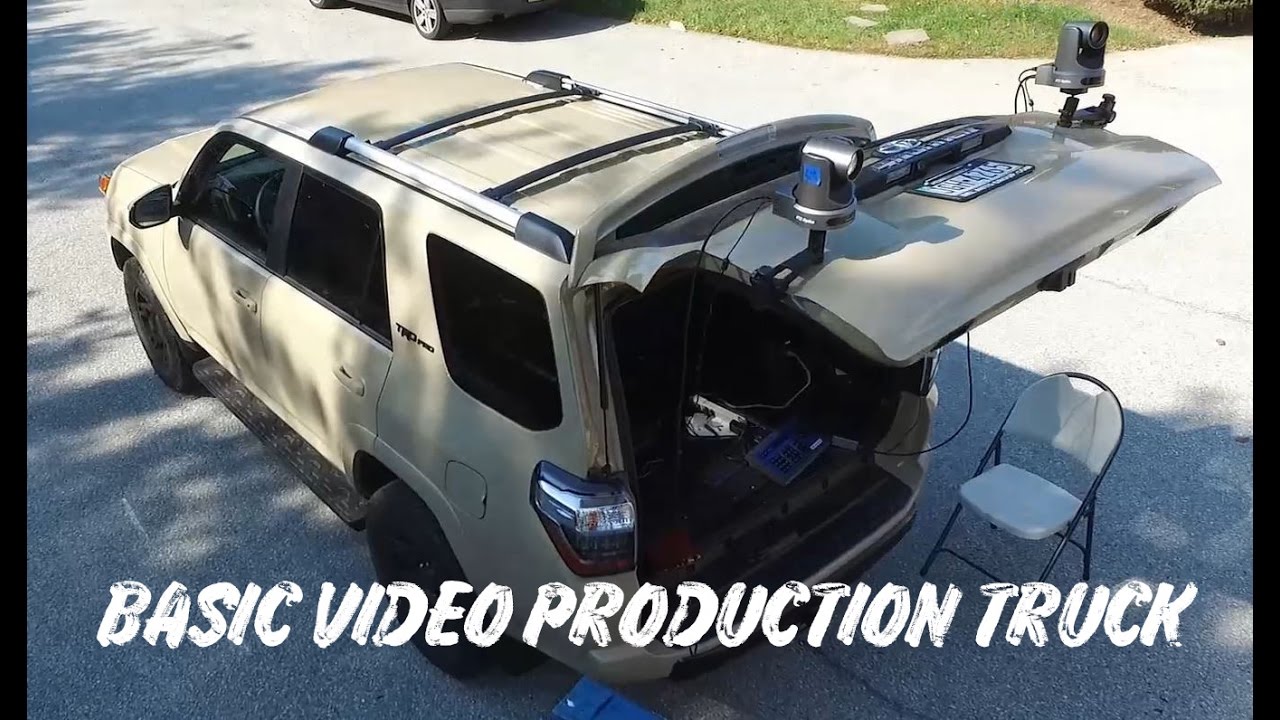 EASY VIDEO PRODUCTION TRUCK w/ Wirecast YouTube