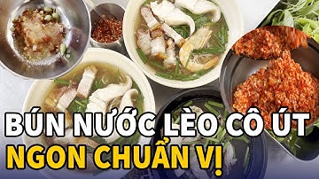 Bún nước lèo Sóc Trăng CHUẨN VỊ với 3 loại mắm và CÁ RÚT XƯƠNG hiếm thấy ở Sài Gòn