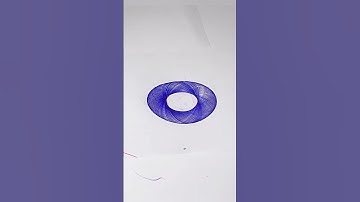 How many rotations did the pen make in total? ?? #spirograph #asmr