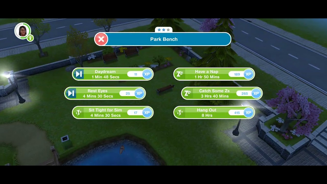 hang out on the park's pier sims freeplay YouTube