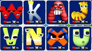 Epic Rush Alphabet New Update vs Epic Banana Run Merge Master Max Level Gameplay Merge Battle screenshot 5