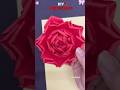 DIY paper Rose Flower 🌹 #diy #paperflower #rose #giftideas