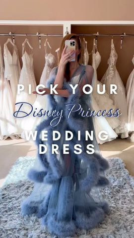 Let’s pick your Disney Princess wedding dress!