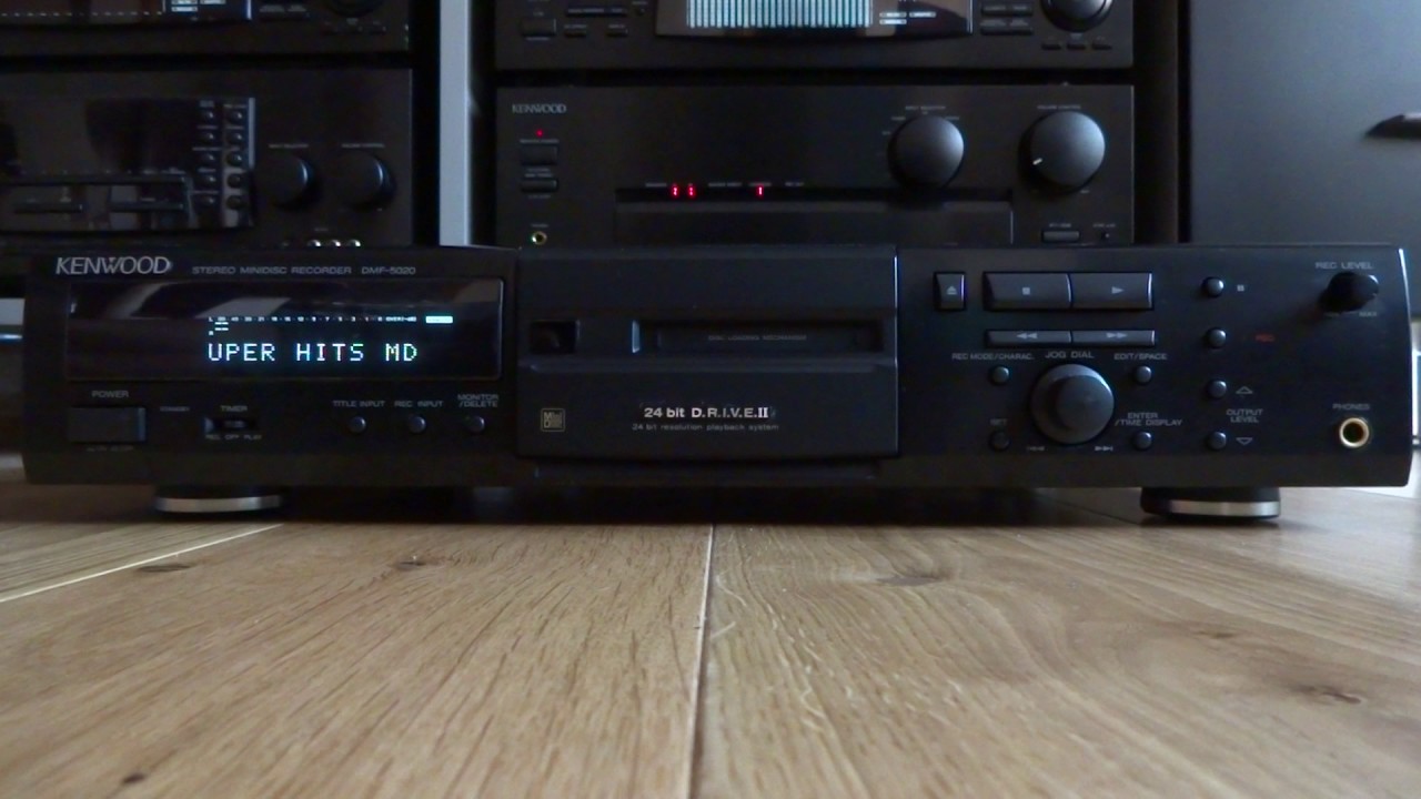 Lecteur Enregistreur stéréo MINIDISK Kenwood - Photo, audio