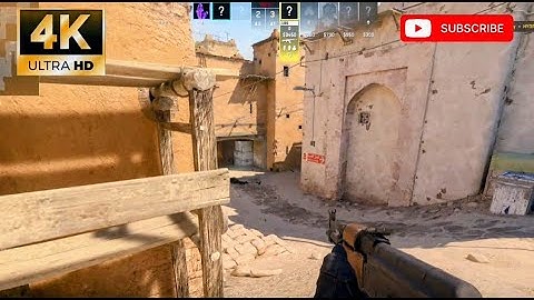 Counter Strike 2 - Dust 2 Gameplay 4K60FPS (No Commenatary)