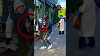 Thumbnail for Homeless Man Stops Thief and Gets a Reward That Changes His Life Forever! #shorts