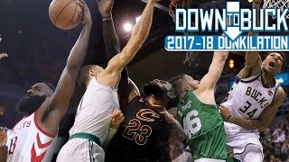 Dtbs Best Nba Dunks Of The Playoffs 2017-18 Playoff Dunkilation