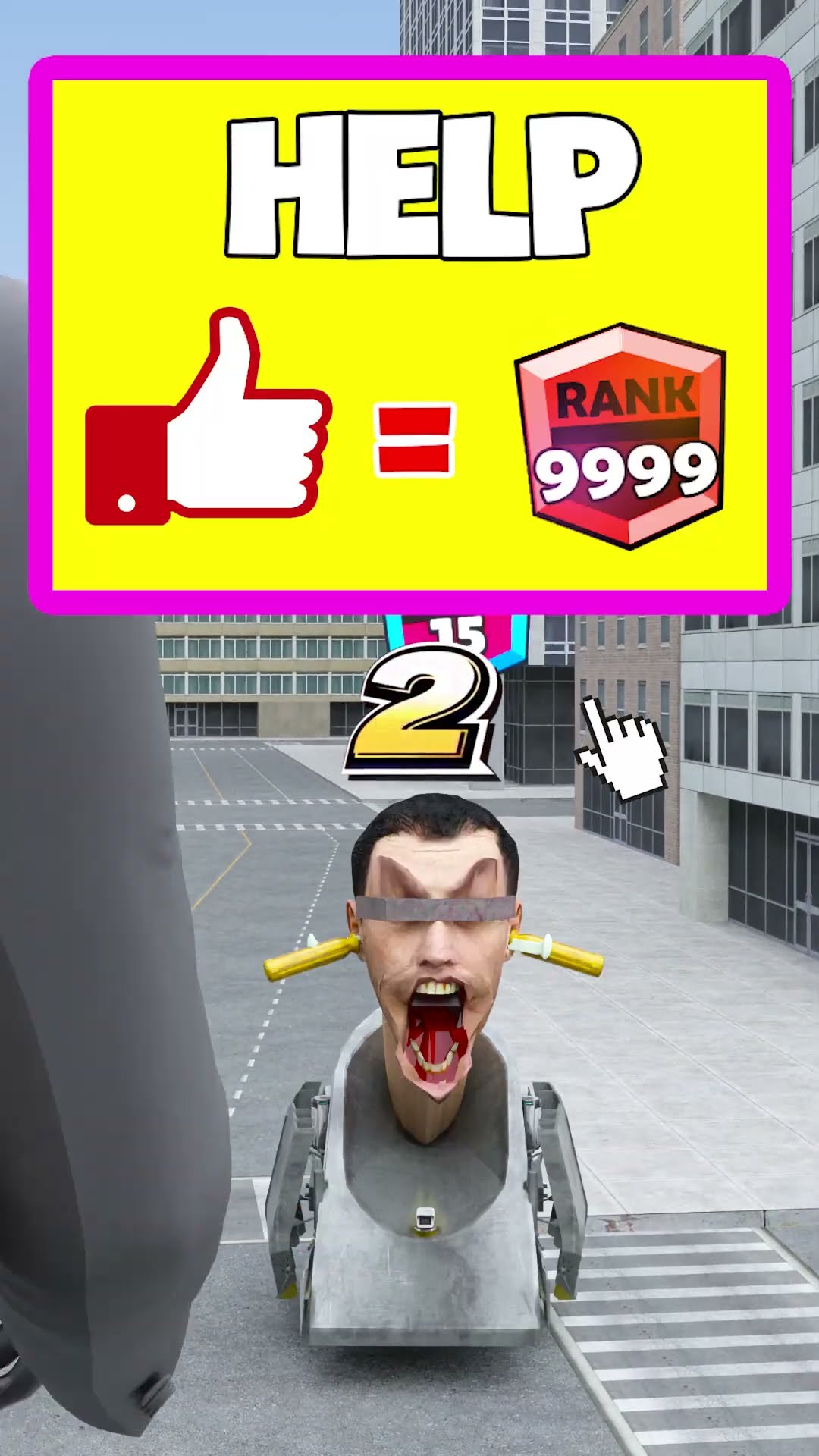 Brawl Star Battle Rank Level Skibidi Toilet vs Cameraman #shorts