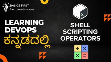 Shell Scripting Operators - Learn Devops in Kannada #devops  #kannada #shellscripting #shellscripts