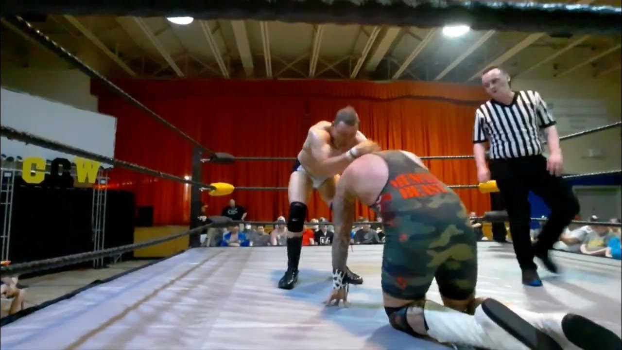 Capital City Wrestling Mark Thomas VS "The Muscle Beast" Wesley Pipes