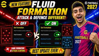 HOW TO USE Fluid Formation in eFootball 2027 THE RIGHT WAY! 🔥