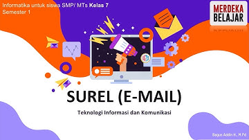Surel (E-Mail) - Informatika kelas 7 SMP/MTs (TIK)