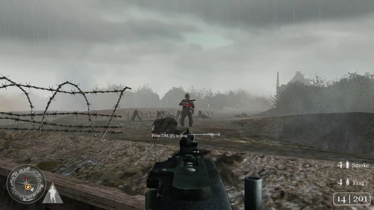 Call of duty 2 - Mission 22, Defending the Pointe