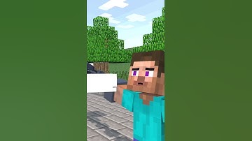 Sigma Alexbrine Help Steve 🗿 | Slay Slowed #sigma #minecraft #herobrine #animation #shorts
