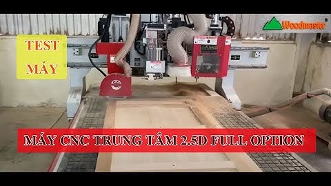 Máy CNC Trung Tâm Thay Dao Tự Động Option Lưỡi Cưa Lớn, Cắt Nhiều Hướng WM-1325RBS