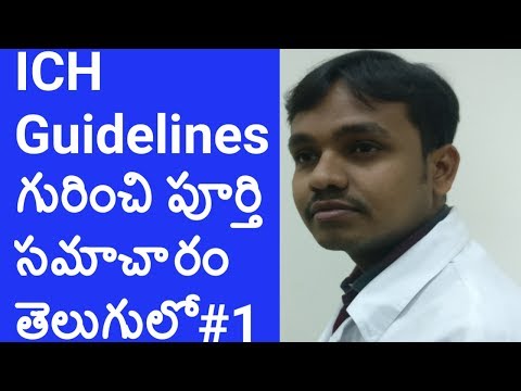 How to know about ICH Guidelines in Telugu || ICH Guidelines in Pharma InScience Essaytry || Pharma Guide