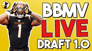 Best Ball Mania V #BBMV LIVE Underdog Fantasy Bestball Draft 1.0 | Underdog Portfolio Weekly