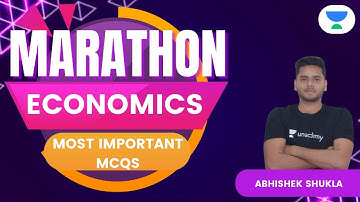NTA UGC NET 2021 | Economics Marathon Class by Abhishek Shukla | Most Important MCQs