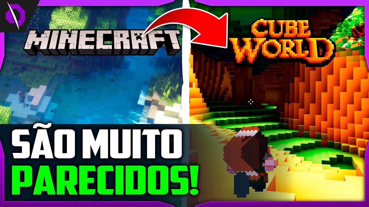 7 JOGOS PARECIDOS COM MINECRAFT