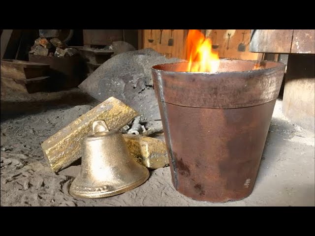 Blacksmithing - Making a small bell 