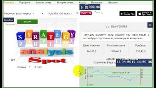 Analysis SPOT Binary.com