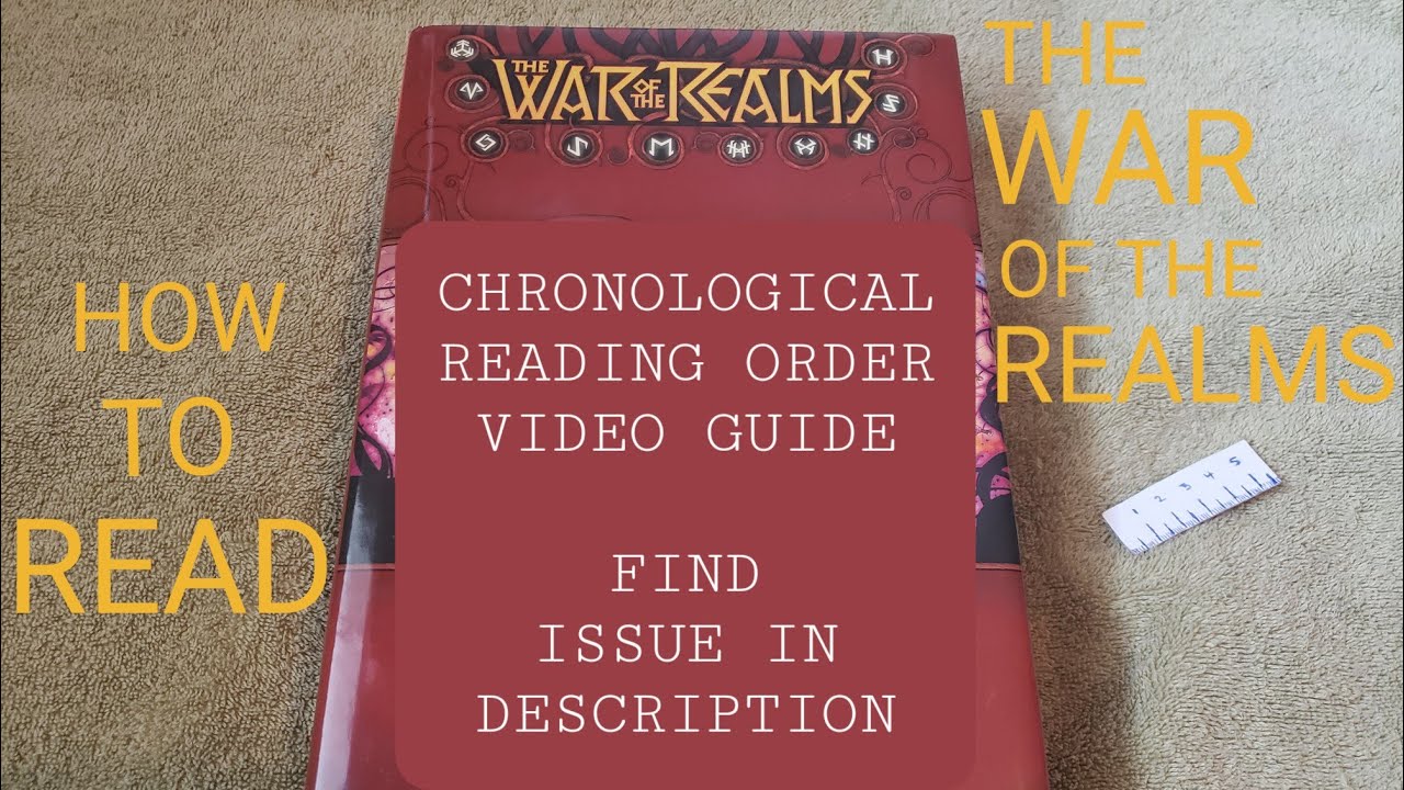Reading Guide: War of the Realms (Omnibus) - Find Any Issue Quick