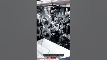 Innovation Technology Spring Machine: Turning Wire into Precision Components. #tech