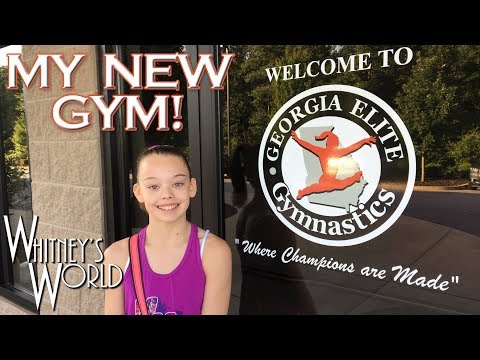 My New Gym! | Whitney Bjerken Gymnastics