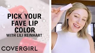 Lili Reinhart Tries Clean Fresh Tinted Lip Balm | COVERGIRL