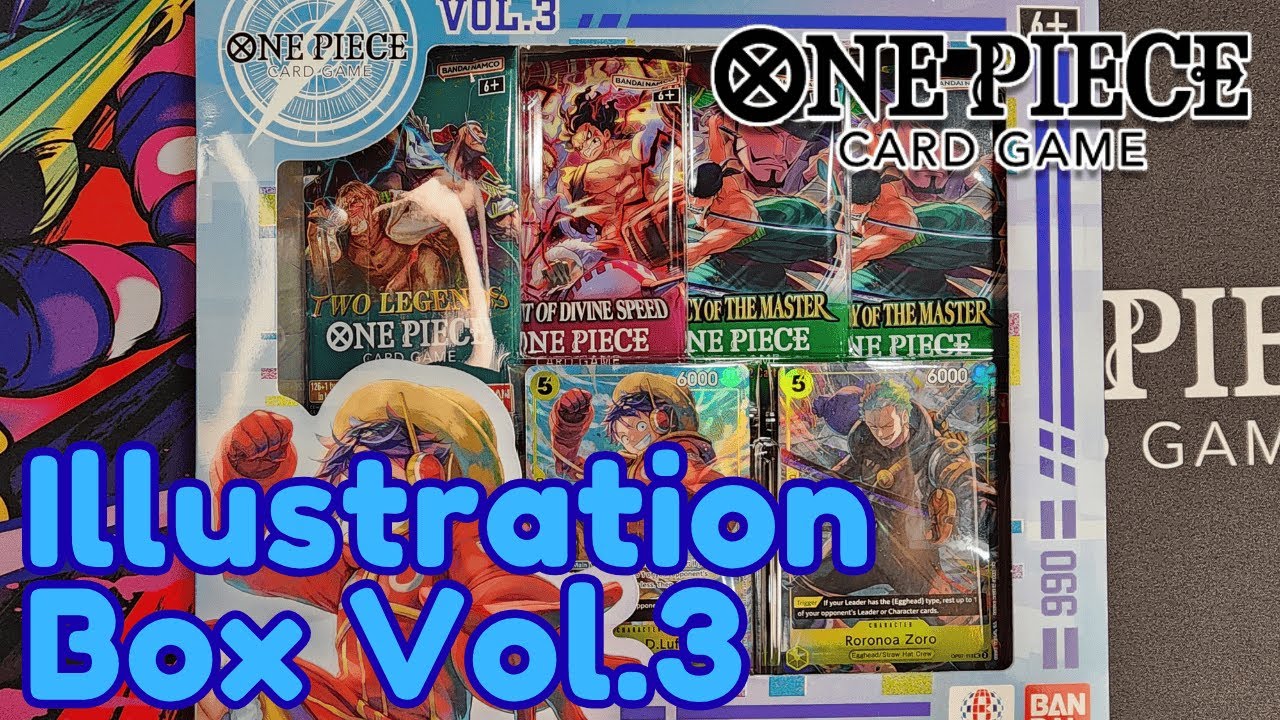 One Piece - Illustration Box Vol. 3 Opening!! (MTZ) - YouTube