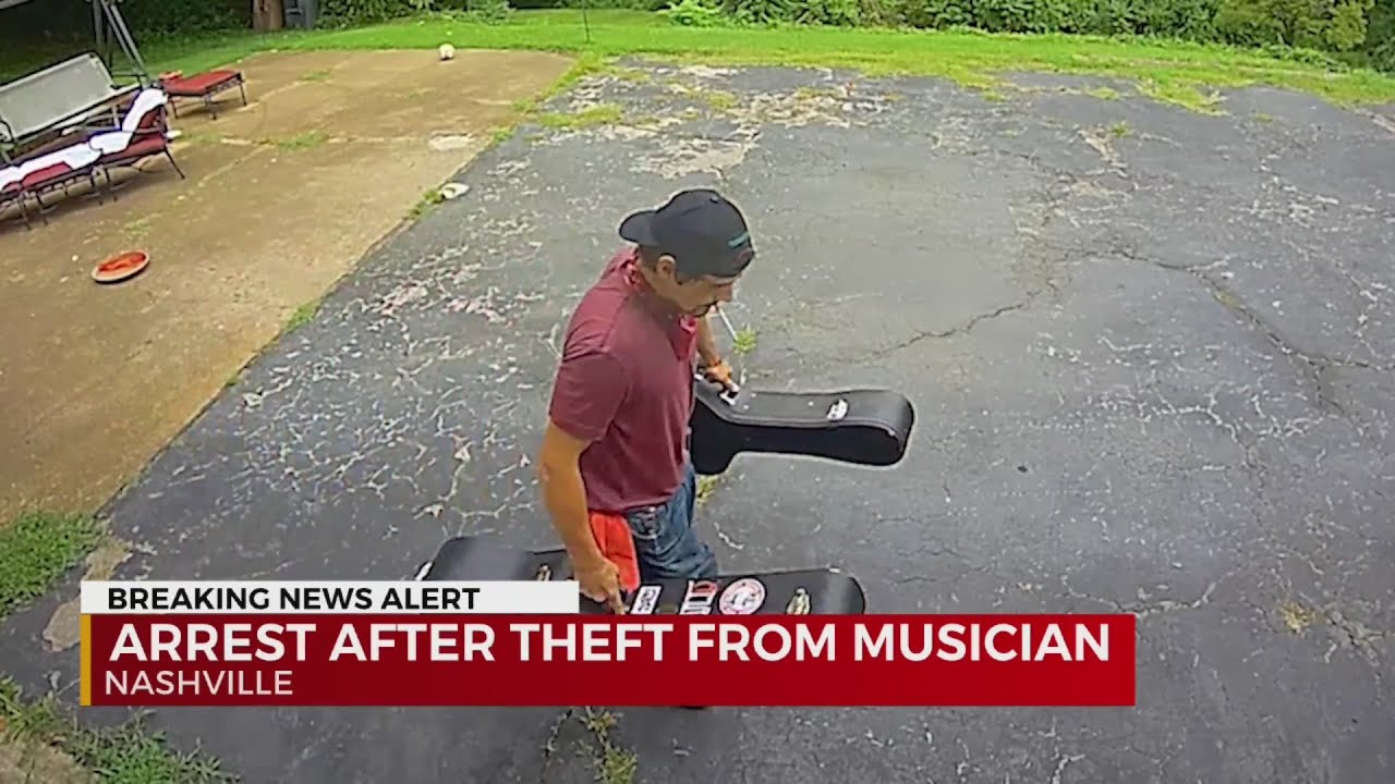 Suspect arrested after Nashville musician’s instruments, guns stolen ...
