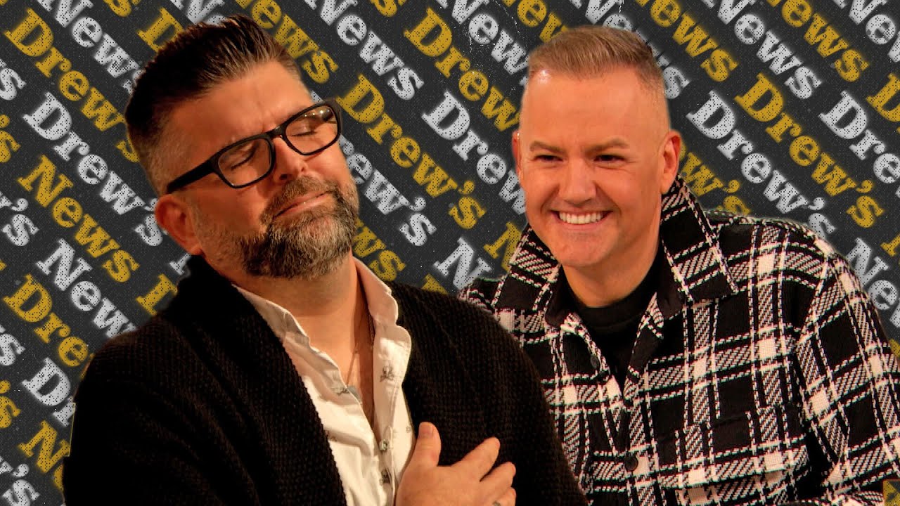 Ross Mathews Surprises His Brother Eric by Asking Him to Be His Best Man Drew's News YouTube