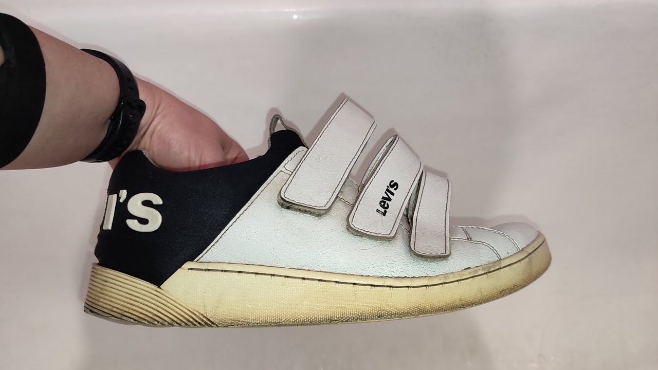 ДО/ПОСЛЕ. КАК И ЧЕМ ОТБЕЛИТЬ БЕЛЫЕ КРОССОВКИ. ЭКСПЕРИМЕНТ с новым ...