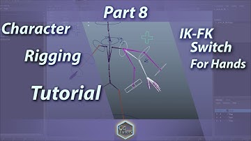 Character Rigging Tutorial Chapter 8, IK-FK Switch In Hands.