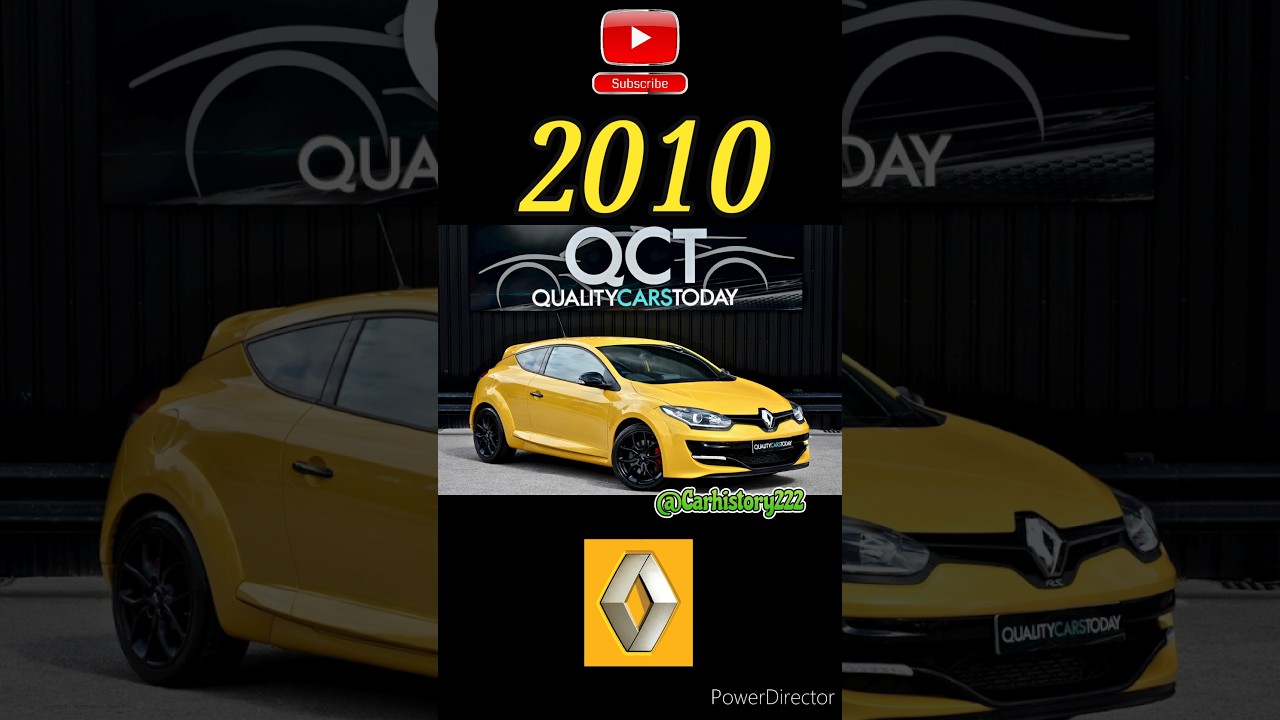 Evolution of Renault Megane RS (2004-2025) 