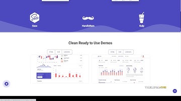 Airmin Laravel HTML SCSS Admin Template app dashboard vue js Website Builder